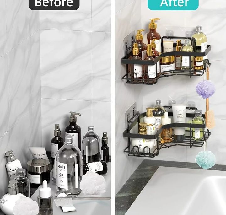 Набор полок для ванной комнаты