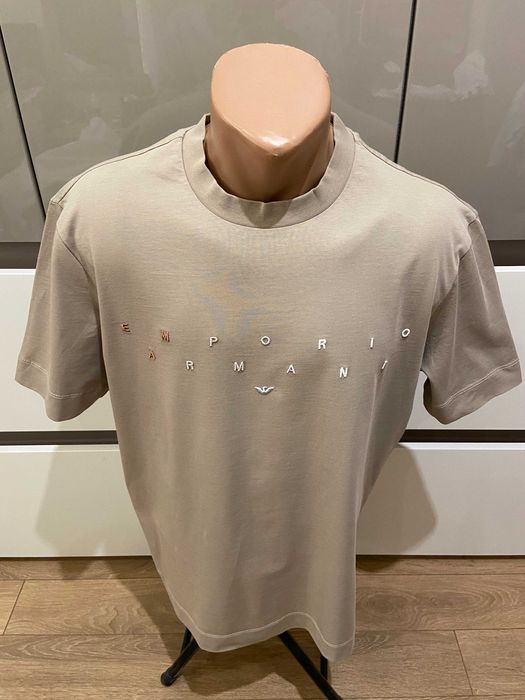Emporio Armani, оригинална тениска с бродирано лого, S,M, L, XL и XXL