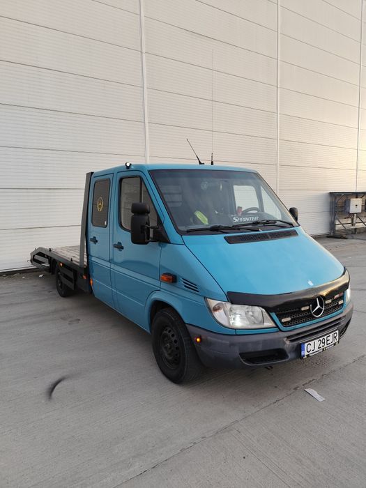 -Vând Mercedes Sprinter 311 CDI Platformă Dublă -