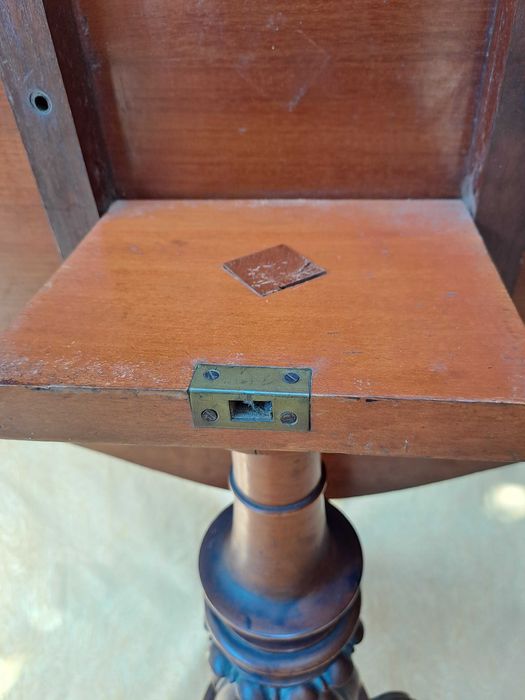 masa rabatabila lemn nuc Franta anii 1800