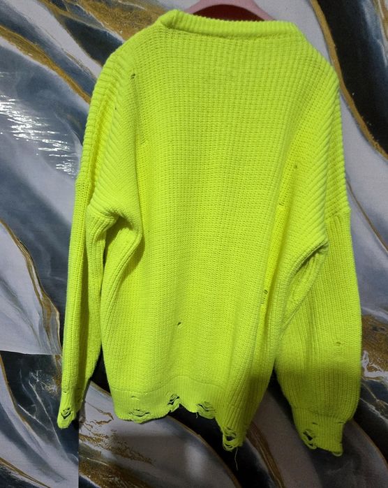 Djofra уникален дамски пуловер Универсален размер