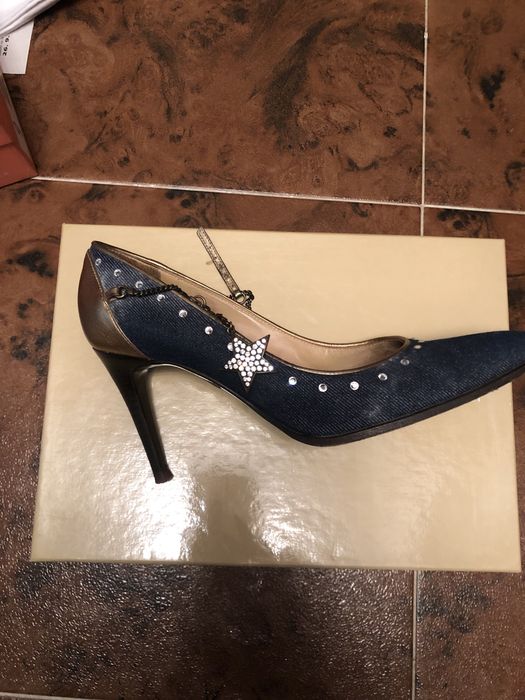 Туфли женские кожаные