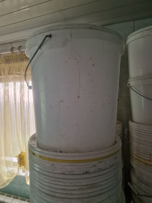 Ведро 20 л б/у пластик