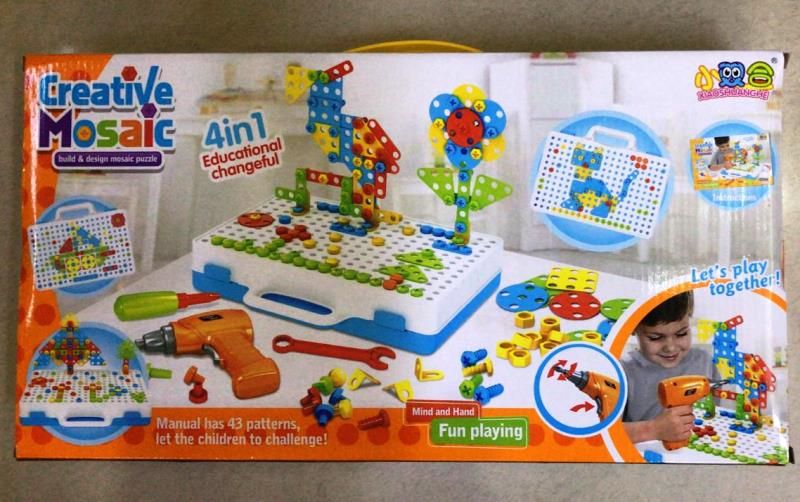 Конструктор-мозаика Creative Mosaic 237 деталей игрушка