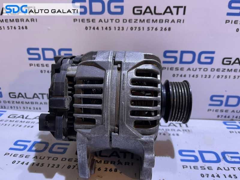 Alternator 90A VW Golf 4 1.6 B 1998 - 2006 Cod 028903028D 0124325003 [S0093]