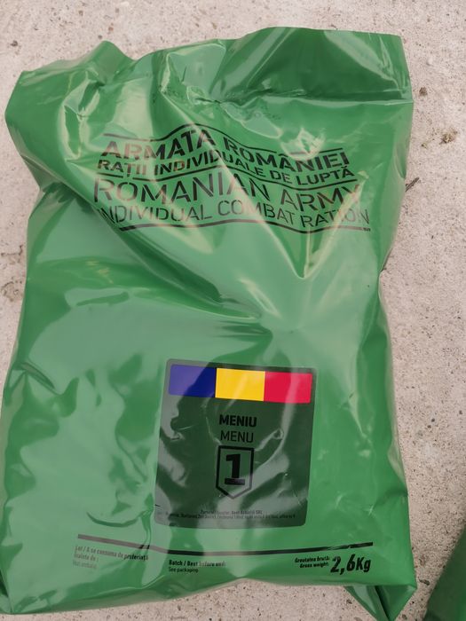Reel MRE rație mâncare nr 1