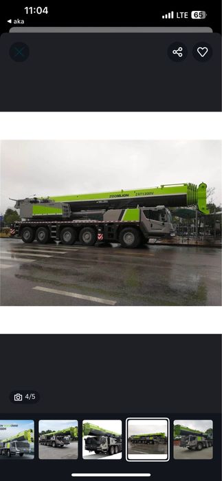 Zoomlion 130 t avtokran