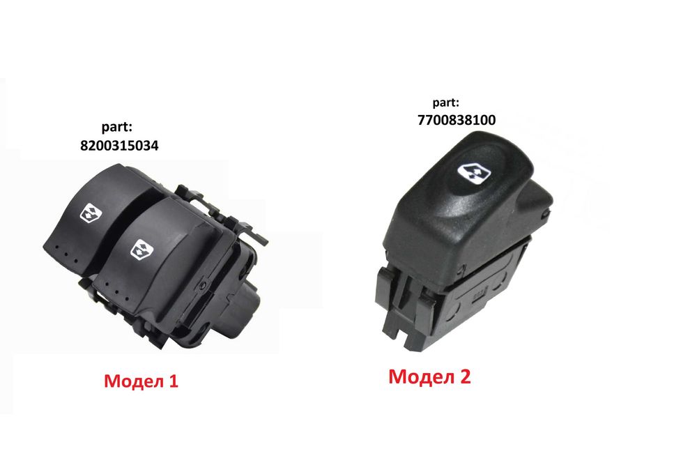 Панел бутони ел.стъкла Renault