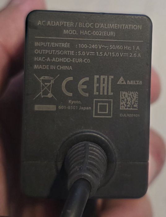 Alimentator original Nintendo Switch Usb-C