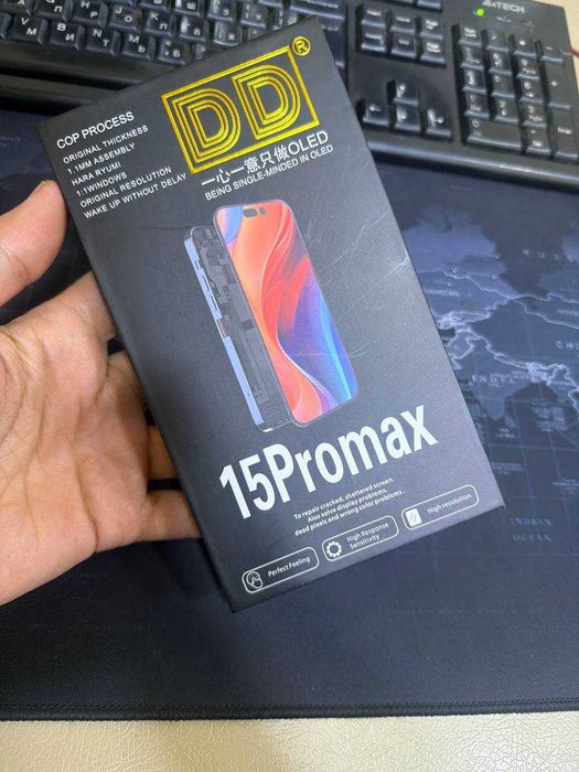 iPhone 15 Pro Max Amoled ekran DD