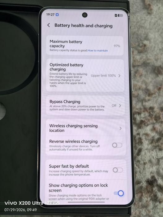 Vivo x200 pro ideal yangidek holatda