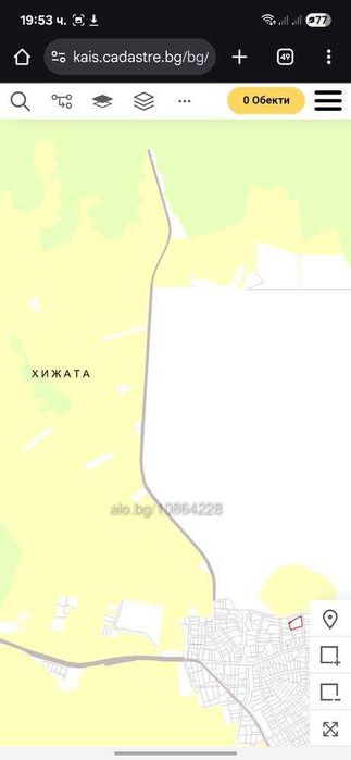 Продава се Парцел в Каблешково - 3600 кв.м за 4 €/кв.м - Снимка #1