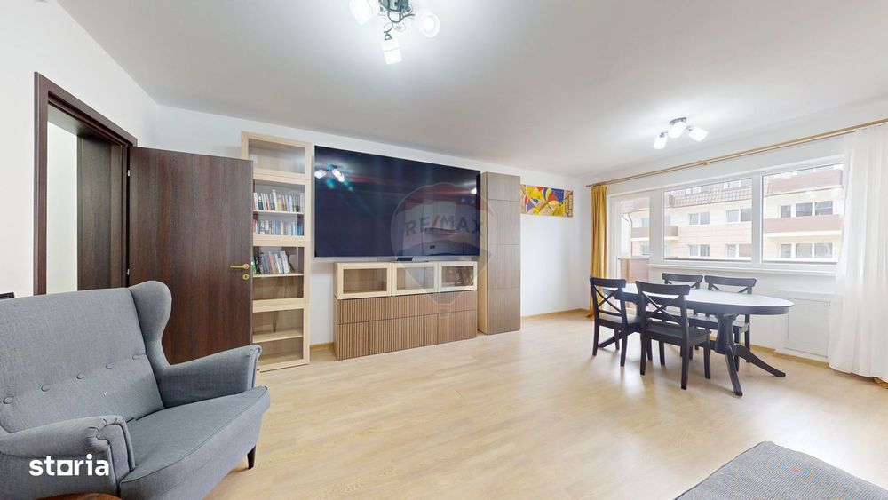 Comision 0% Apartament mobilat și utilat+parcare | Etaj 2 | Sânpetru