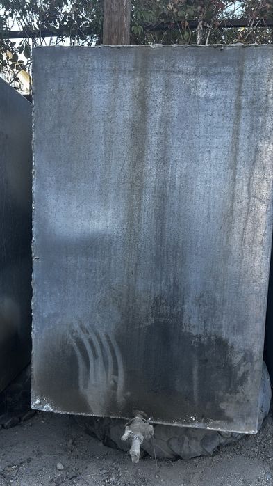 Алюминивый бак соляркий