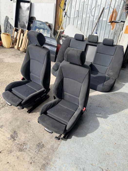 Interior recaro alcantara bmw e90 scaune banchete bmw e90