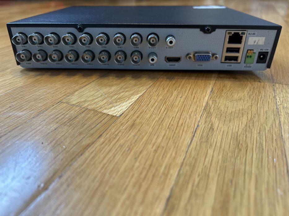 Аналогов видеорекордър - 16 канала, 2TB