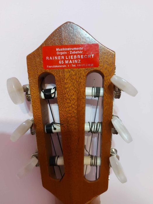 Класическа китара Rainer Krempel 1979.