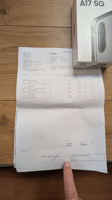 Samsung A 17 5G sigilat 128 cu 4 rami