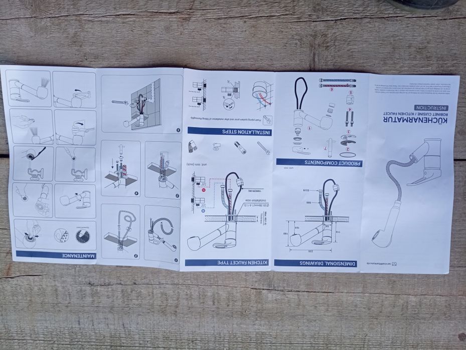 Baterie/Robinet Bucătărie quvetta