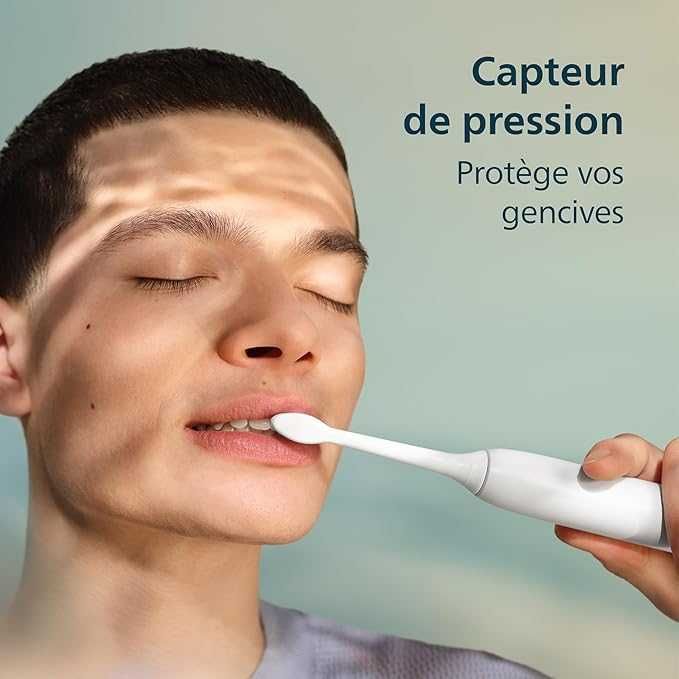 Philips Sonicare 2100 HX4044/41 звукова електрическа четка за зъби, бяла