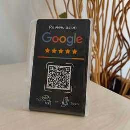 Nfc Google review(отзив) карта