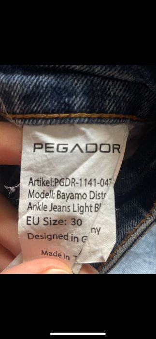 Pegador дамски дънки slim 30