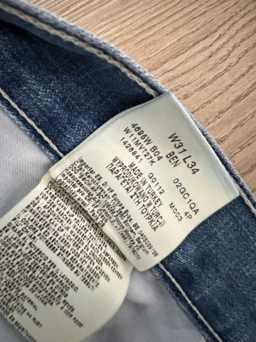 Blugi WRANGLER Ben Albastru Barbati | Marime 31 x 34 (Talie 81 cm)