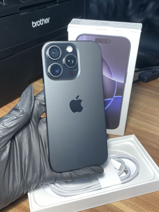 iPhone 16 Pro • 128 GB • Black Titanium / Cod produs: 2833