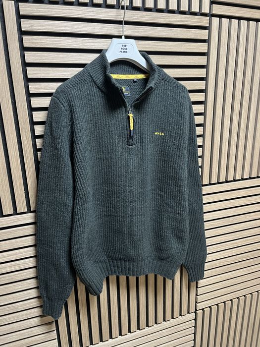 N.Z.A. New Zealand Auckland 1/4 Zip - 40% вълна - размер ХЛ / Оригинал