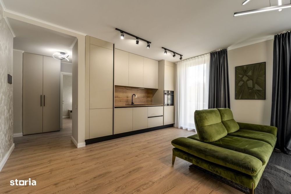 Apartament cu doua camere, imobil tip Boutique, Smart Home, mobilat la