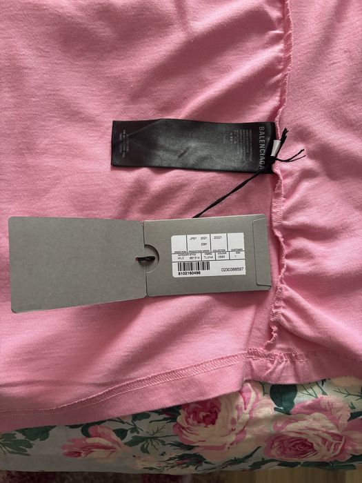 Тениска Balenciaga, оригинална, оувърсайз