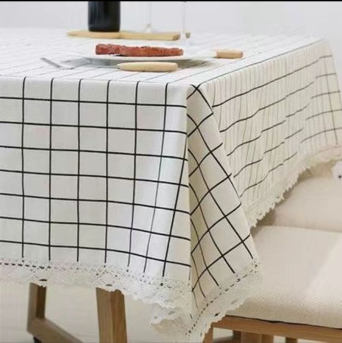 Скатерть лен-хлопок 150*220