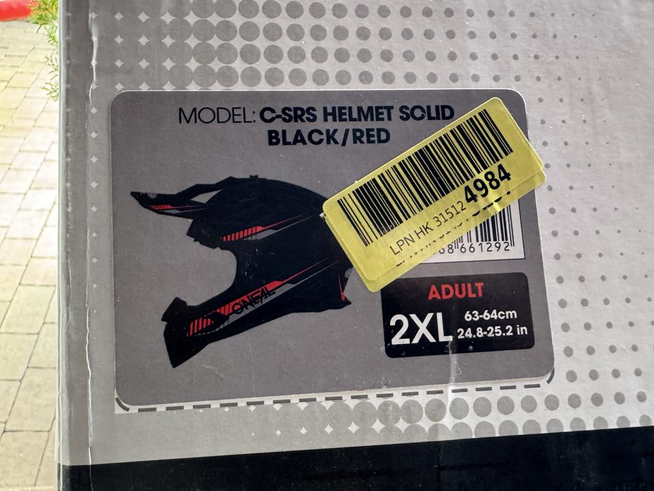 Casca moto cross atv O’neal C-SRS , marimea XXL , NOU