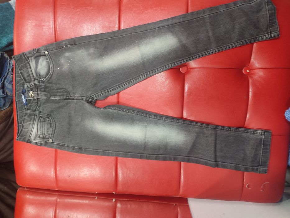 Утеплённые джинсы