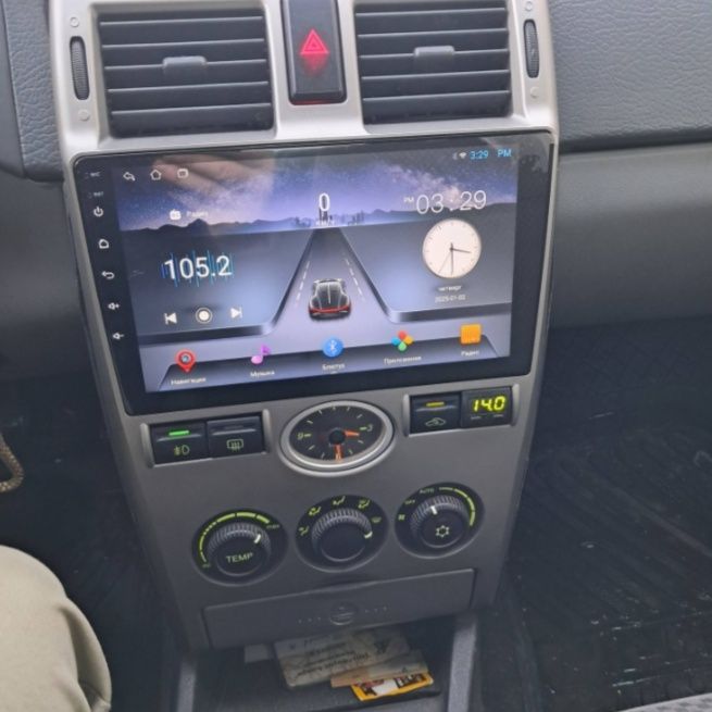 Консоль Приора с android магнитолой