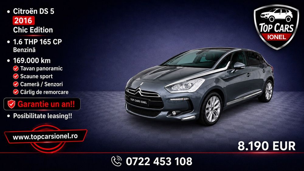 Citroën DS5 Citroën DS5 Automat Benzina