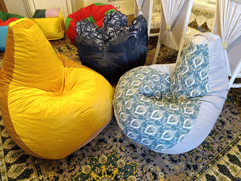 Кресло груша. Бин бег. Биг бег. Пуфик. Подушки.