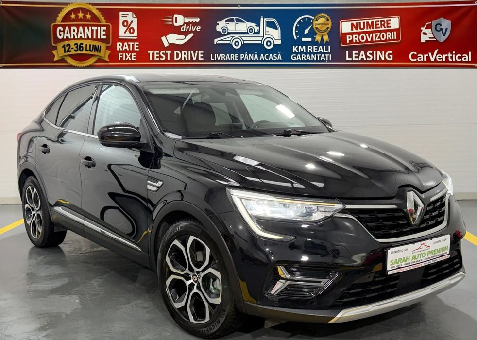 Renault Arkana 1.6Hibrid/145cp/INTENS/NavigatieMare/Jante/FaruriLED/Garantie/Rate
