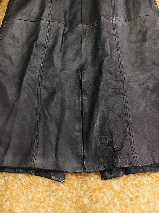 Итальянское кожа плащ пальто DAMLA, подойдёт отлично на Весну и Осень