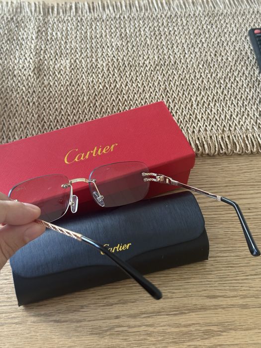 Очила Cartier с кафяво стъкло