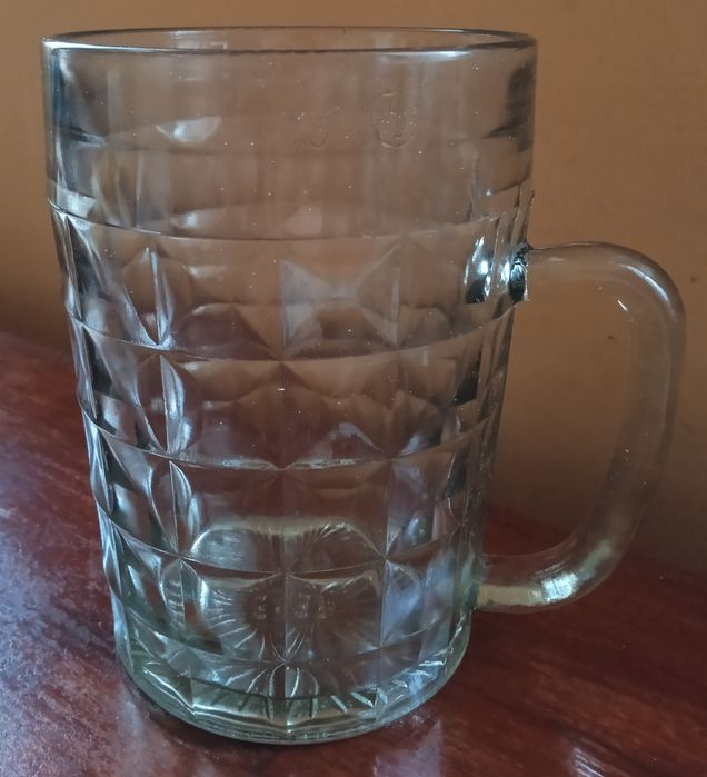 Кружка пивная СССР 1982г. (САЗ) объем 0,5 л.13,5 см