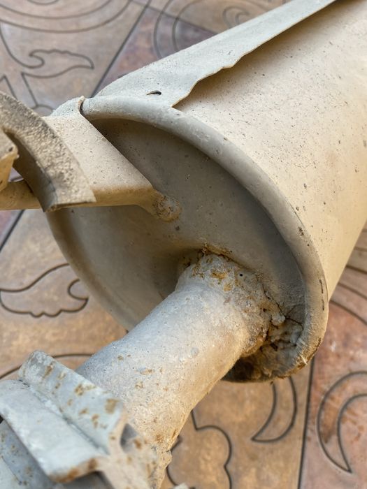 Глушитель сборе на Тико