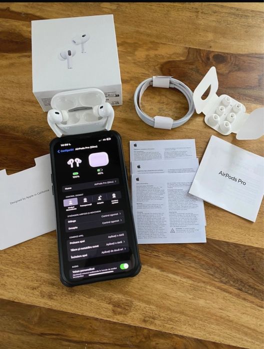 AirPods Pro (Generația a 2-a) – Originale, cu factură