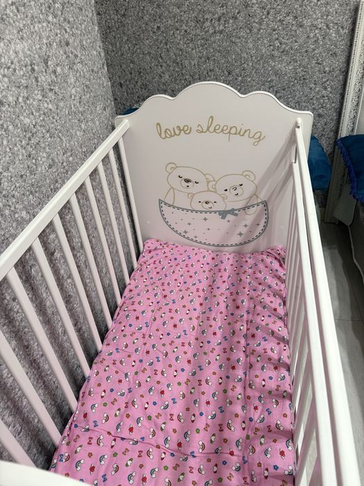 Детский кровать, манеж. Новый почти.