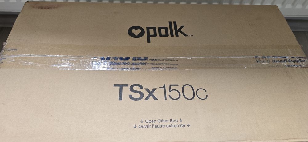 Boxa centrala Polk TSX150C Cherry – NOUĂ (desigilată pentru probă)