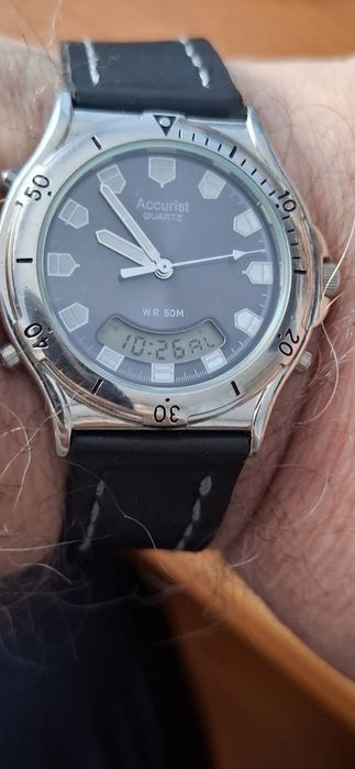 ACURIST japan cu baterie și curea din piele naturală