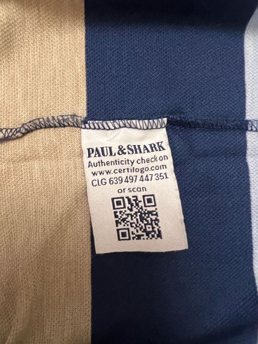 tricou paul&shark cu dungi