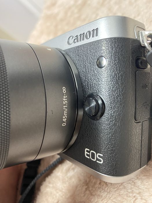 Canon EOS m6 STM silver