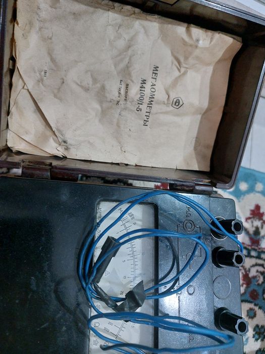 Мегаомметр 500 v