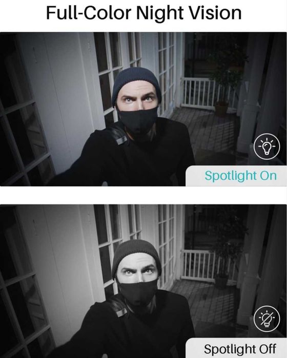 WUUK 2K слънчеви охранителни камери 2 бр. външни 32G локално хранилище